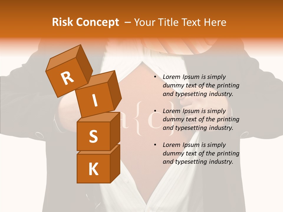 Senior  Human White Background PowerPoint Template