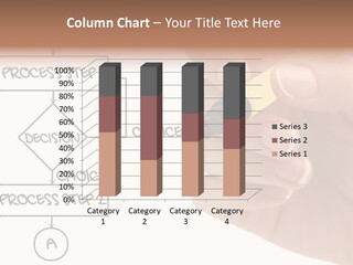 White Hand Holding Hands PowerPoint Template