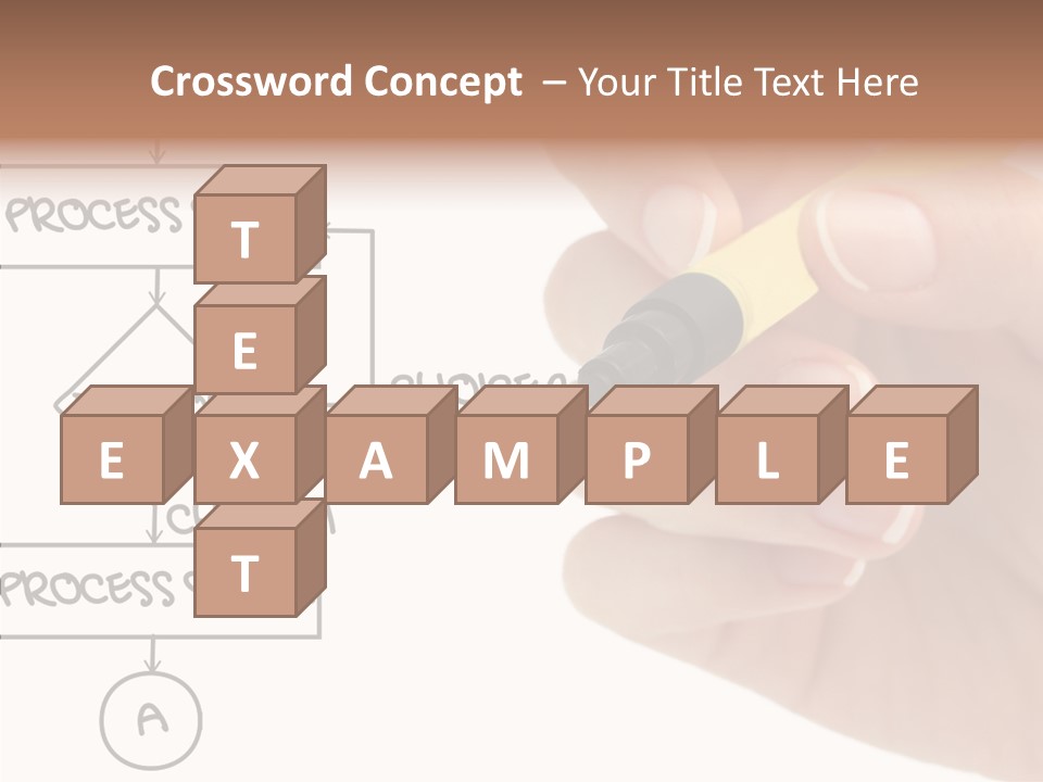 White Hand Holding Hands PowerPoint Template