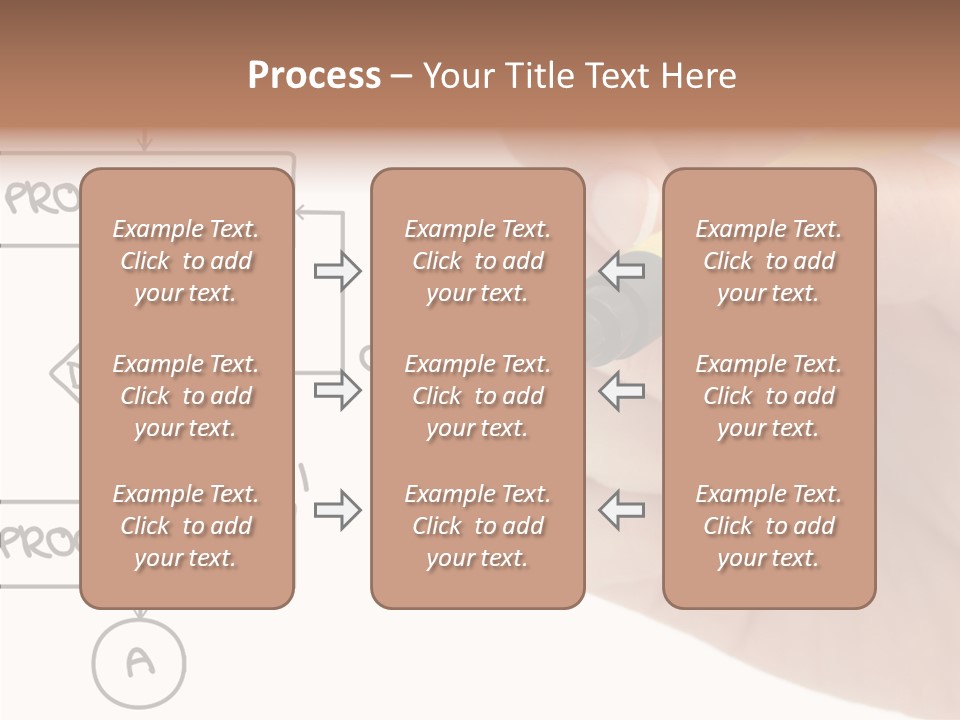 White Hand Holding Hands PowerPoint Template
