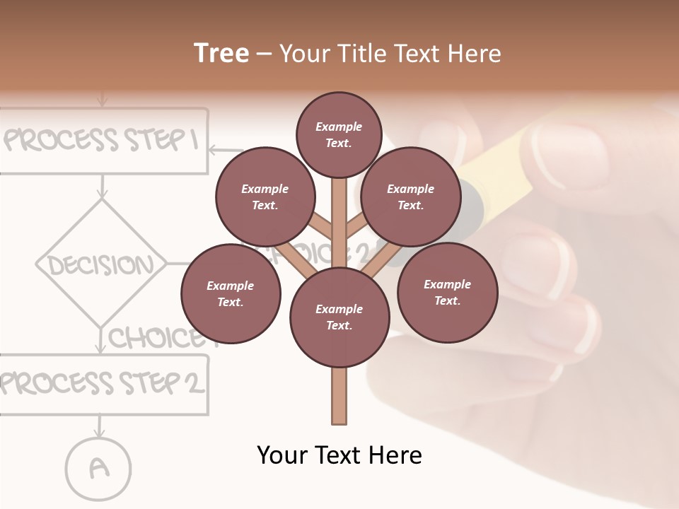 White Hand Holding Hands PowerPoint Template