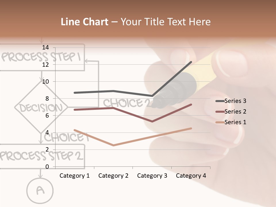 White Hand Holding Hands PowerPoint Template