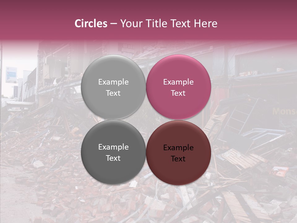 Elderly Elder Two PowerPoint Template