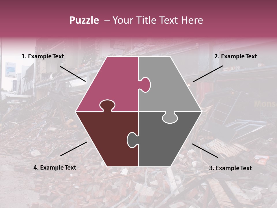 Elderly Elder Two PowerPoint Template