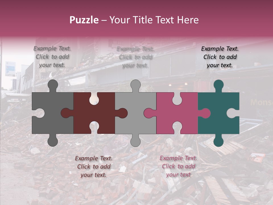 Elderly Elder Two PowerPoint Template