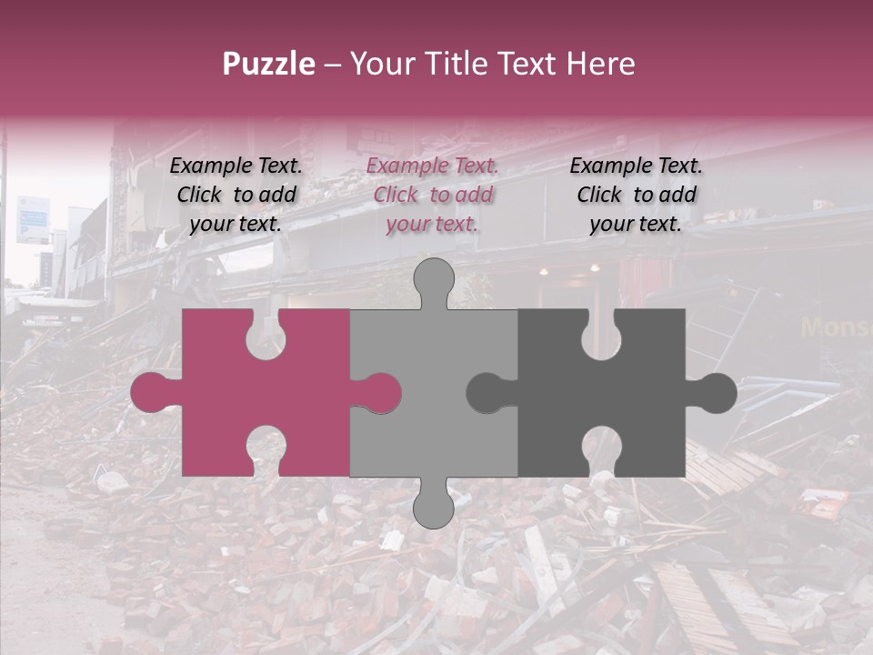 Elderly Elder Two PowerPoint Template