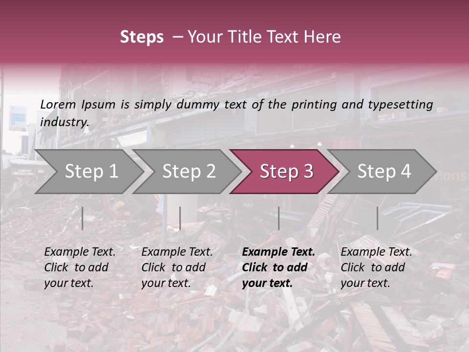 Elderly Elder Two PowerPoint Template