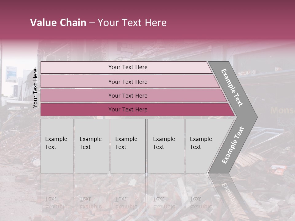 Elderly Elder Two PowerPoint Template