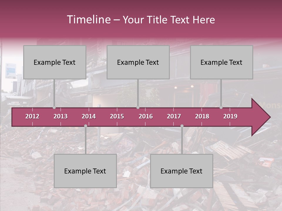 Elderly Elder Two PowerPoint Template