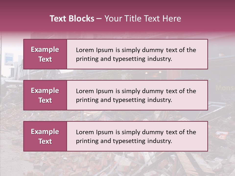 Elderly Elder Two PowerPoint Template