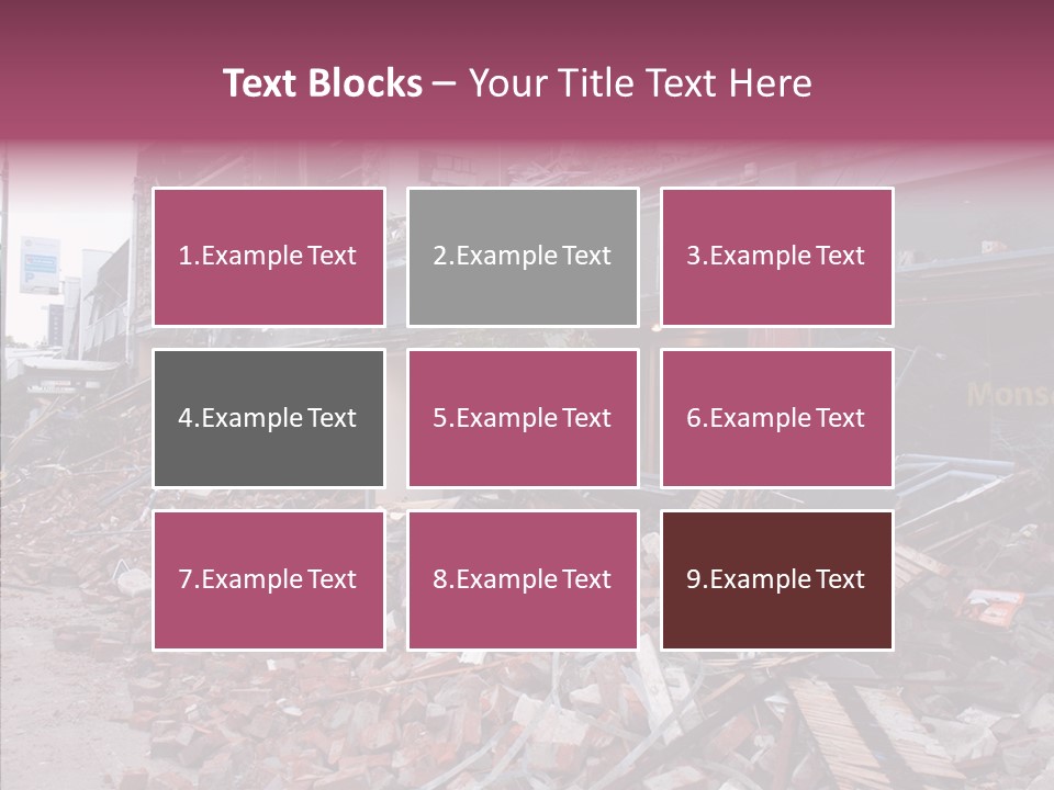 Elderly Elder Two PowerPoint Template