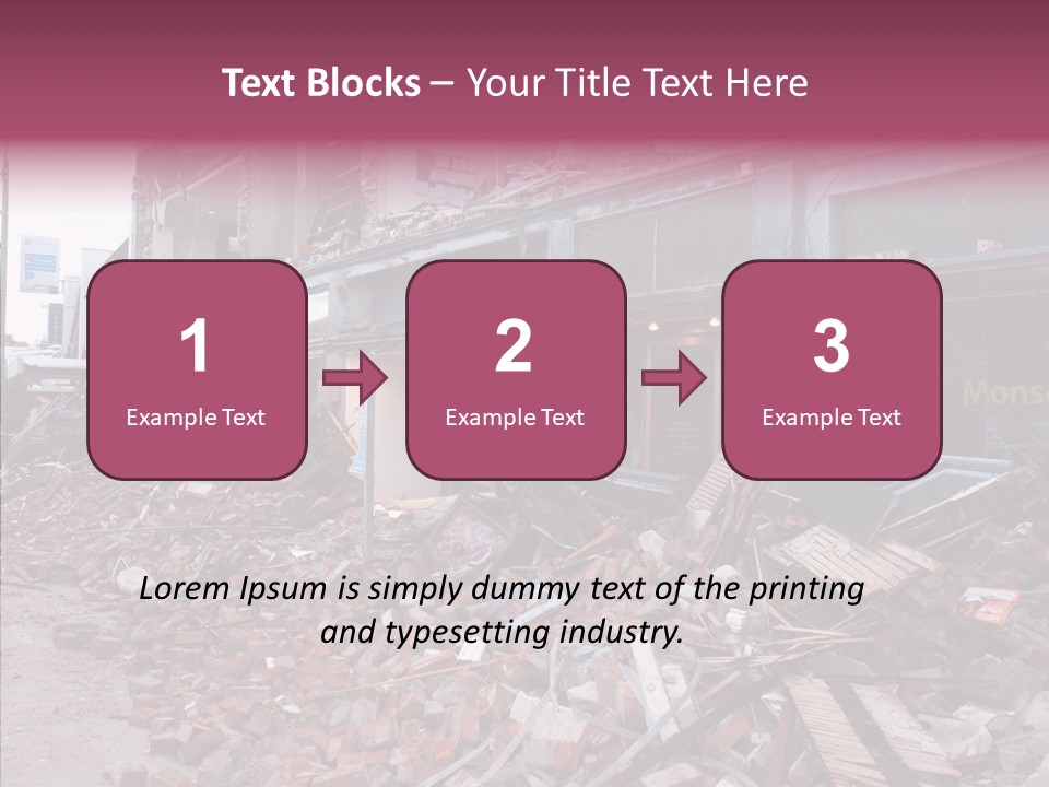 Elderly Elder Two PowerPoint Template