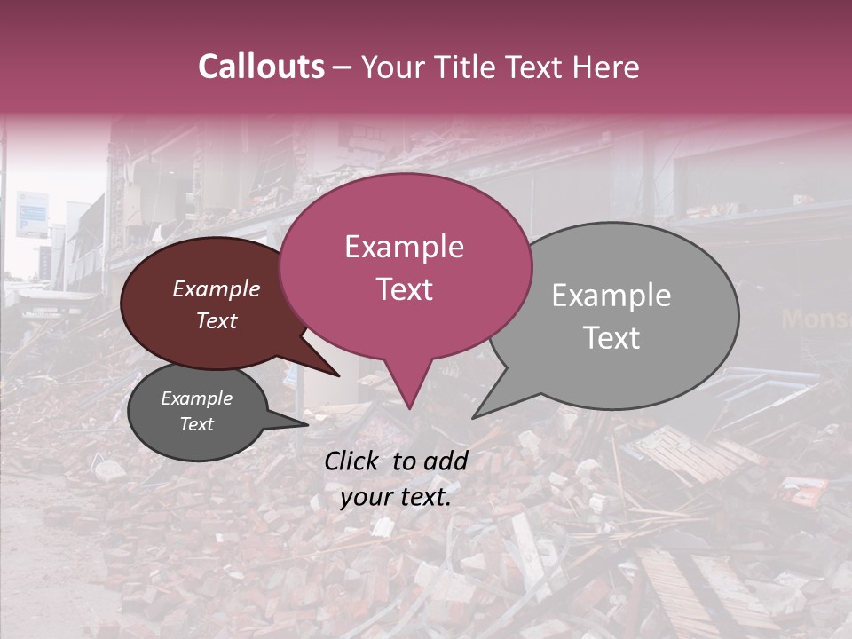 Elderly Elder Two PowerPoint Template