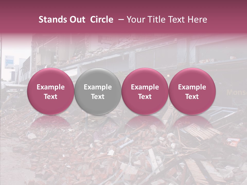 Elderly Elder Two PowerPoint Template