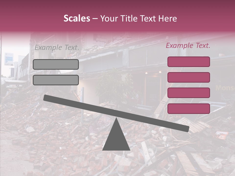 Elderly Elder Two PowerPoint Template