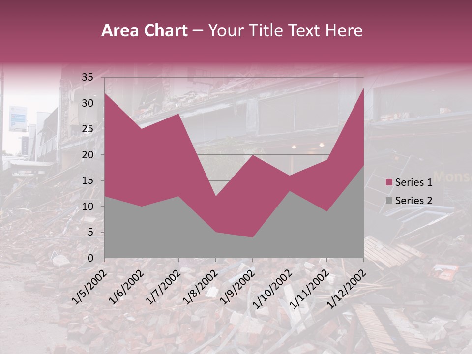 Elderly Elder Two PowerPoint Template