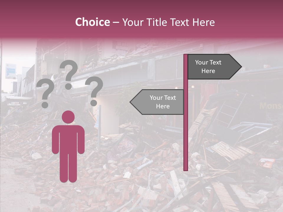 Elderly Elder Two PowerPoint Template