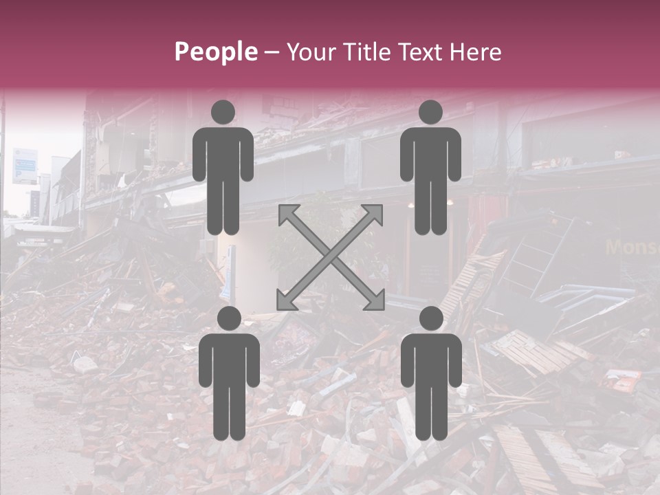 Elderly Elder Two PowerPoint Template