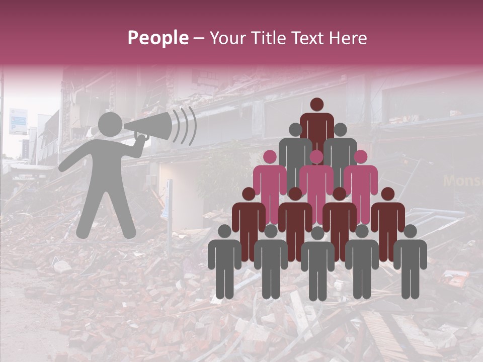 Elderly Elder Two PowerPoint Template