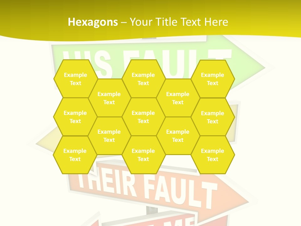 White Closeup Senior PowerPoint Template