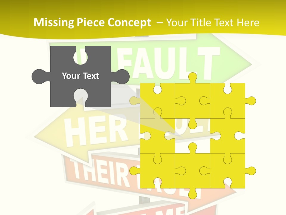 White Closeup Senior PowerPoint Template