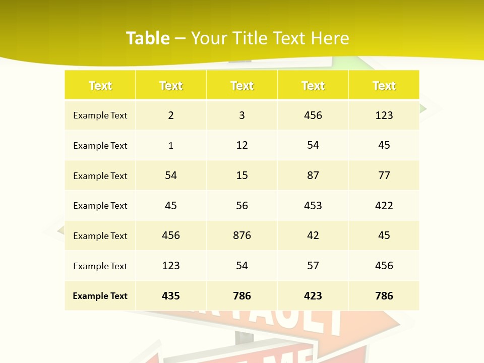 White Closeup Senior PowerPoint Template