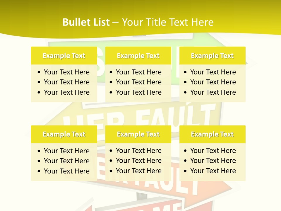 White Closeup Senior PowerPoint Template