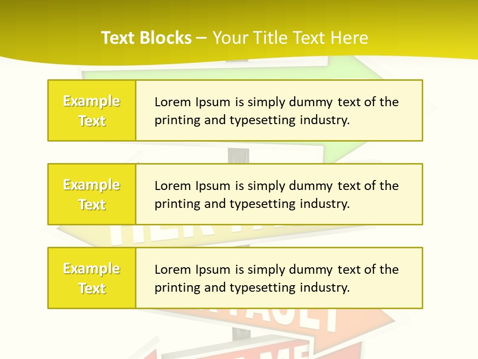White Closeup Senior PowerPoint Template