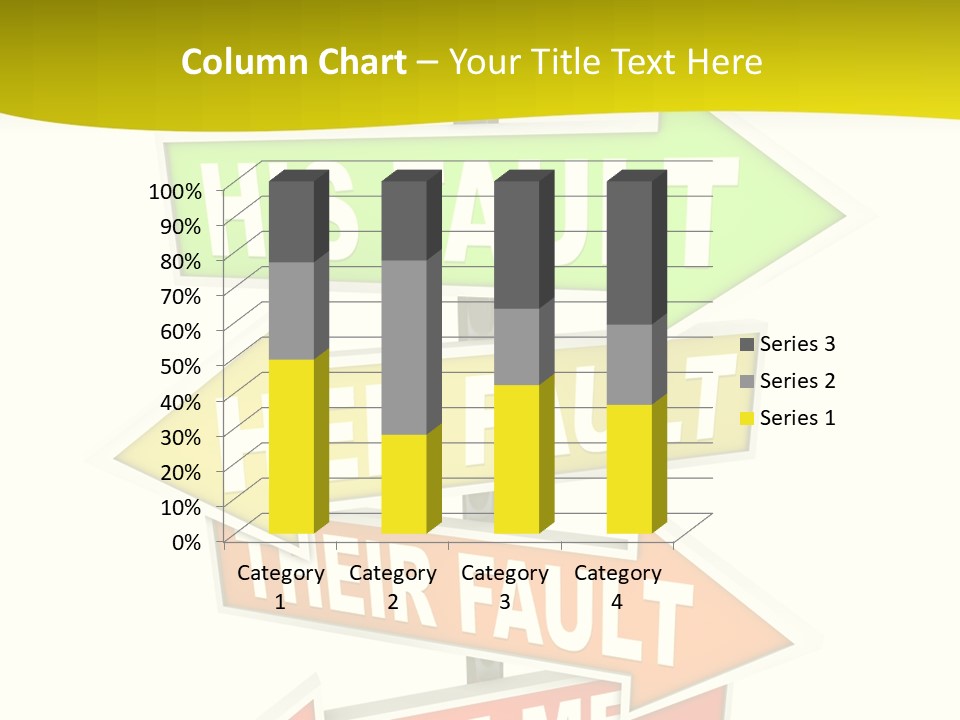 White Closeup Senior PowerPoint Template