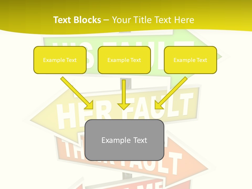 White Closeup Senior PowerPoint Template