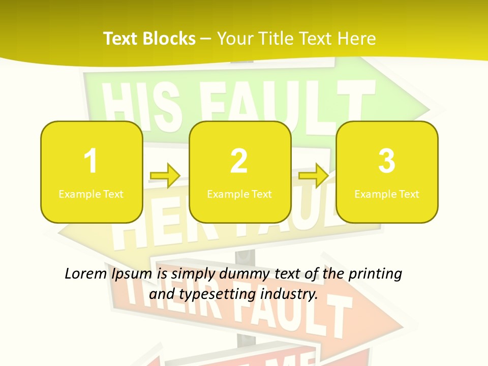 White Closeup Senior PowerPoint Template