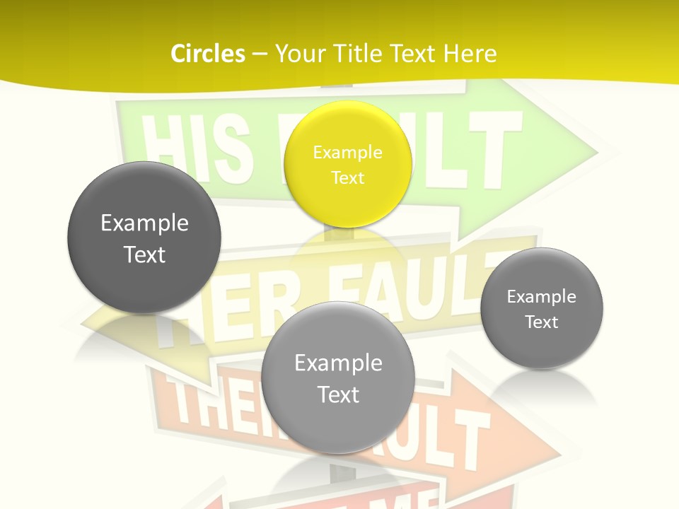 White Closeup Senior PowerPoint Template