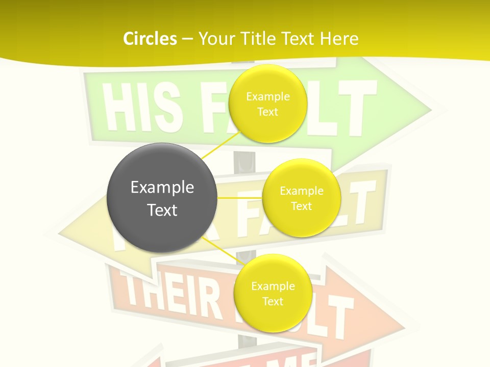 White Closeup Senior PowerPoint Template