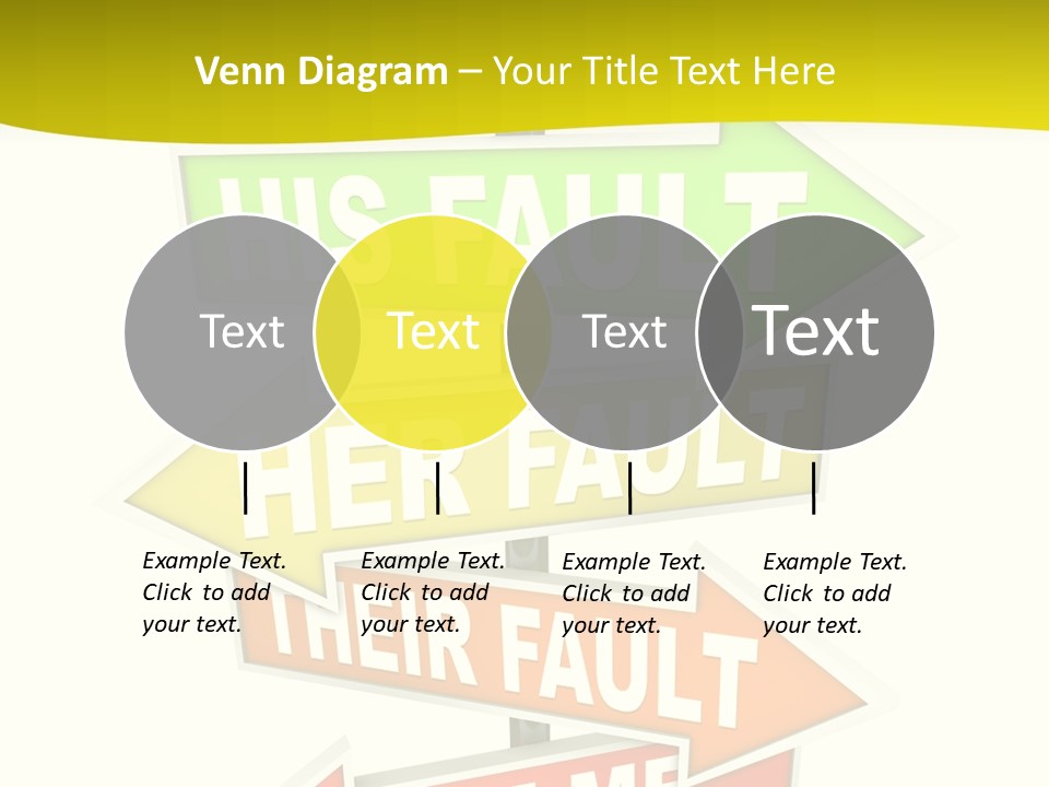 White Closeup Senior PowerPoint Template