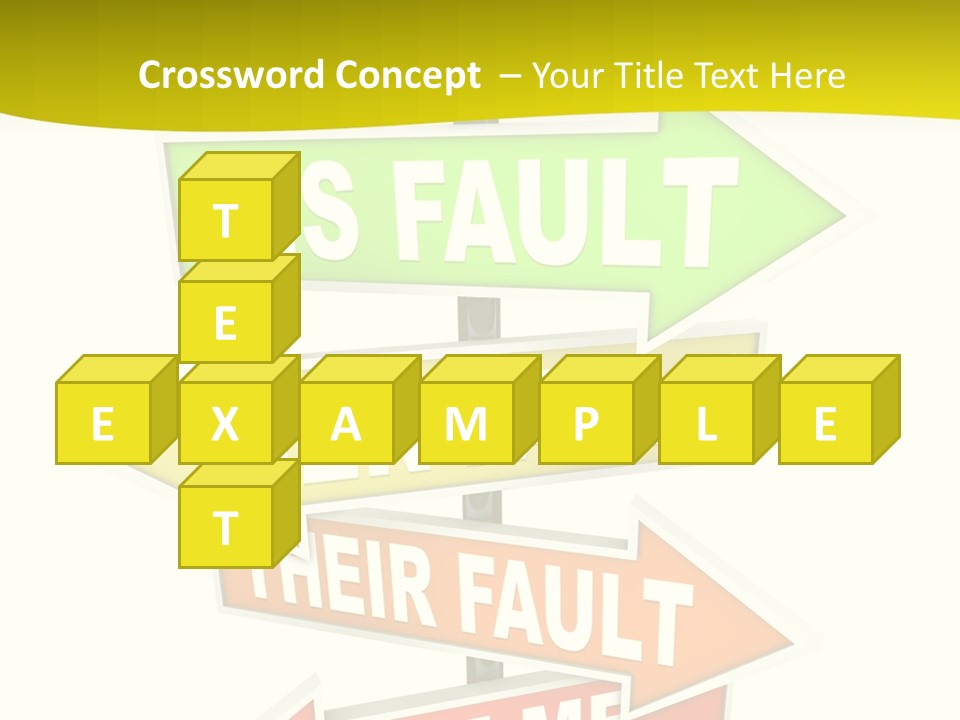 White Closeup Senior PowerPoint Template