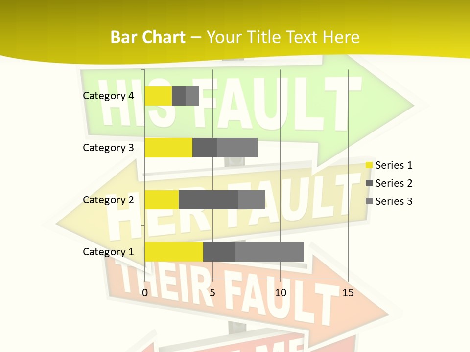 White Closeup Senior PowerPoint Template