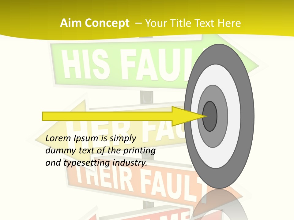 White Closeup Senior PowerPoint Template