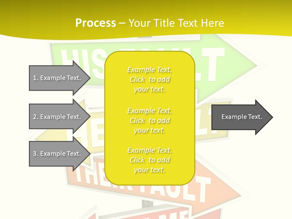 White Closeup Senior PowerPoint Template