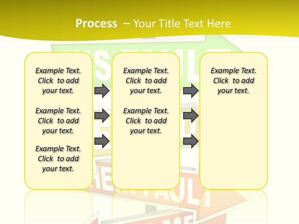 White Closeup Senior PowerPoint Template