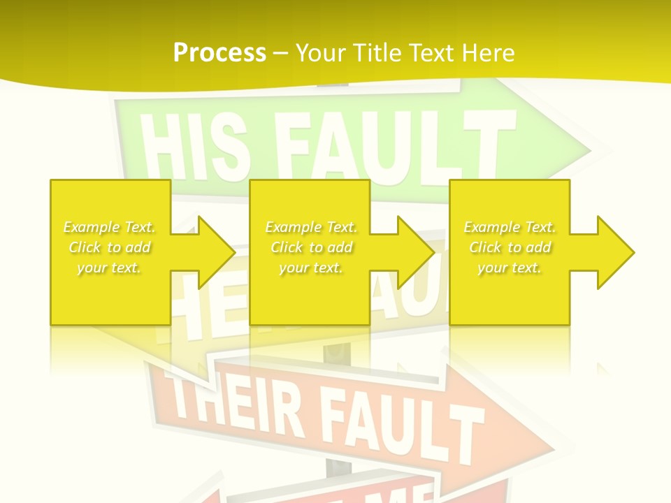 White Closeup Senior PowerPoint Template