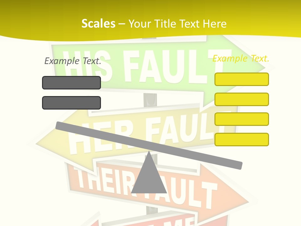 White Closeup Senior PowerPoint Template