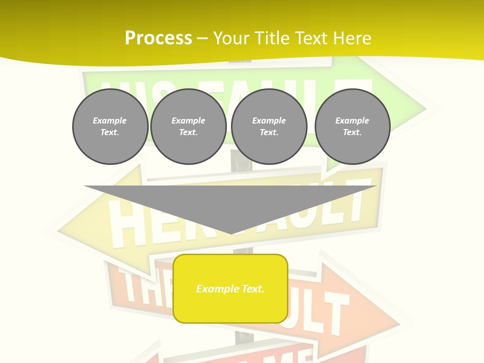 White Closeup Senior PowerPoint Template