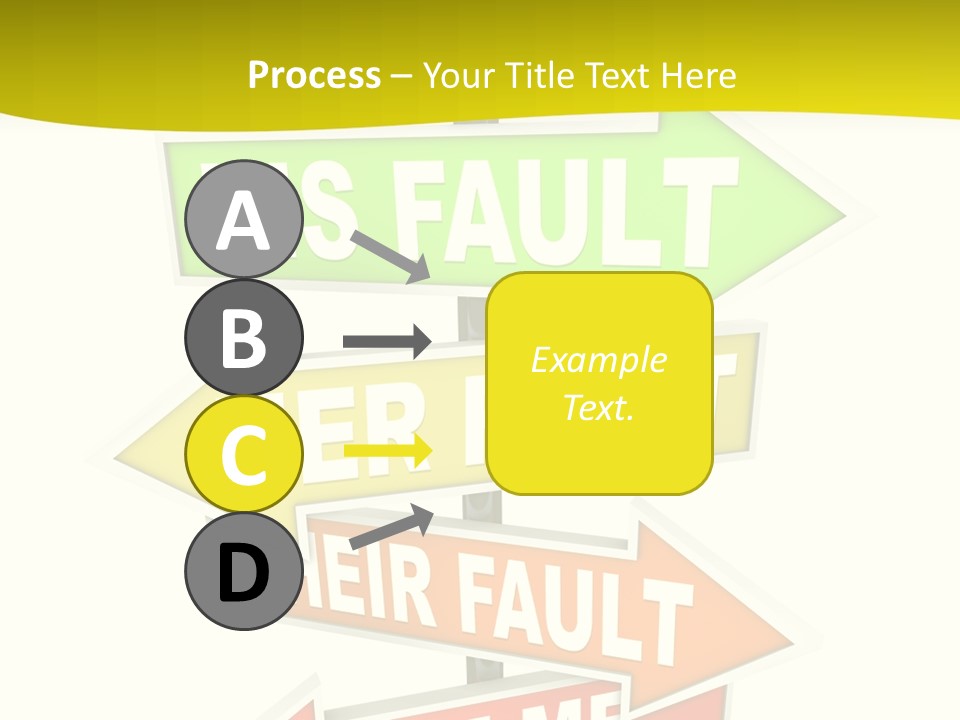 White Closeup Senior PowerPoint Template