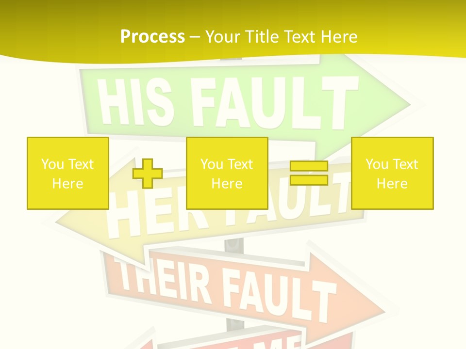 White Closeup Senior PowerPoint Template