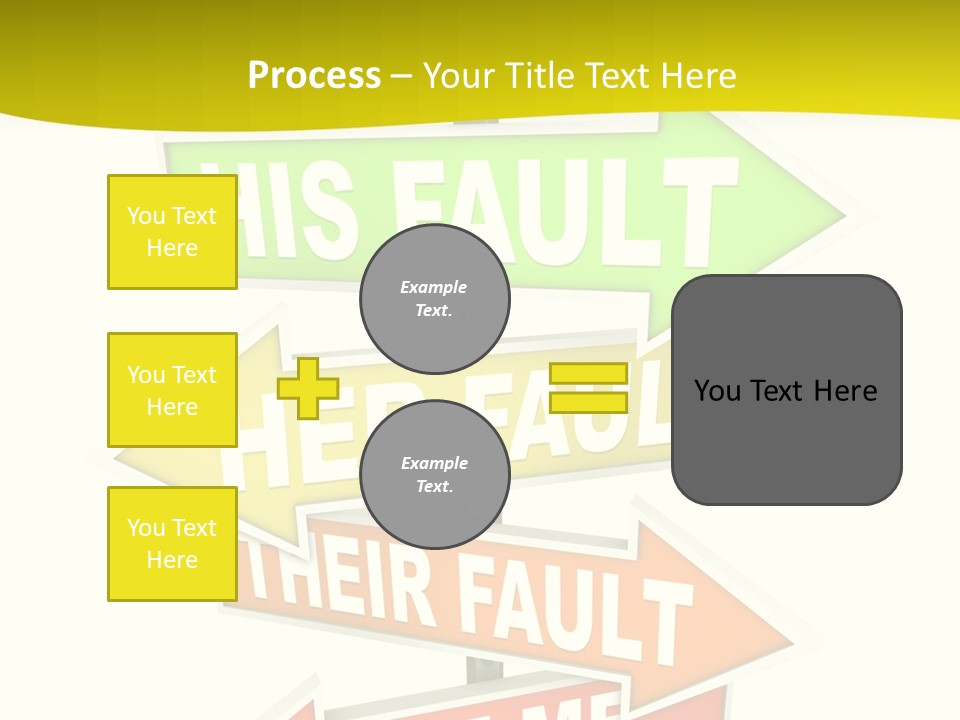 White Closeup Senior PowerPoint Template