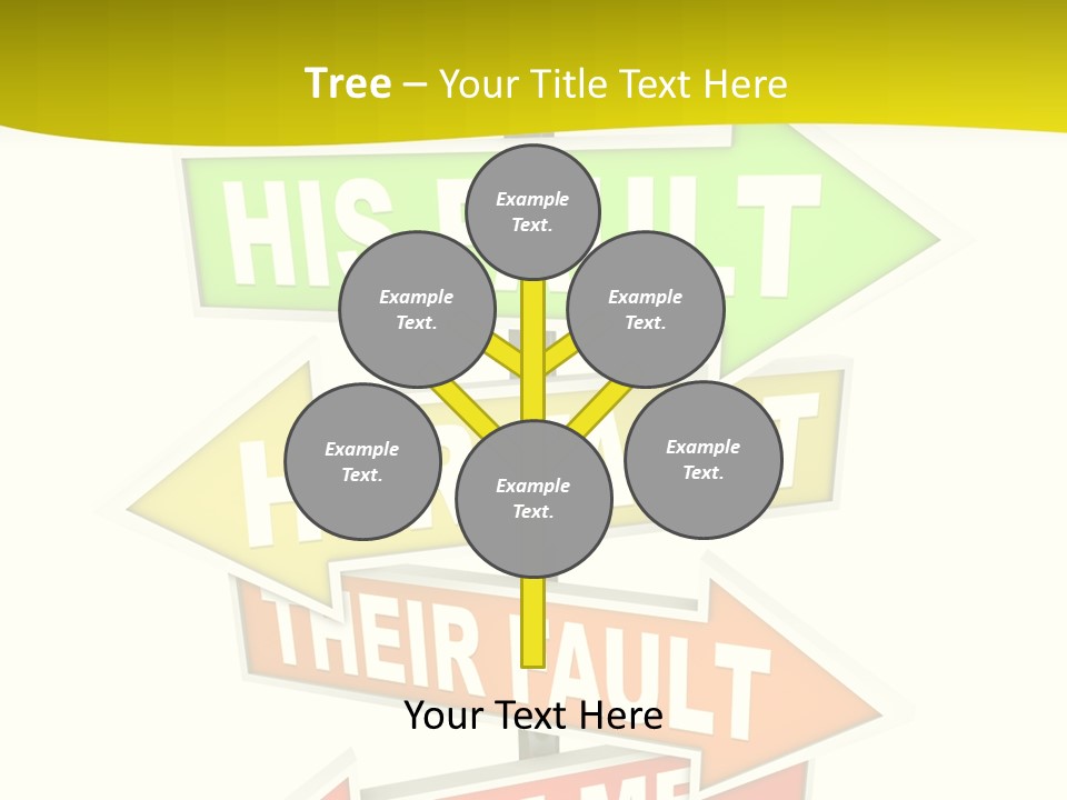 White Closeup Senior PowerPoint Template