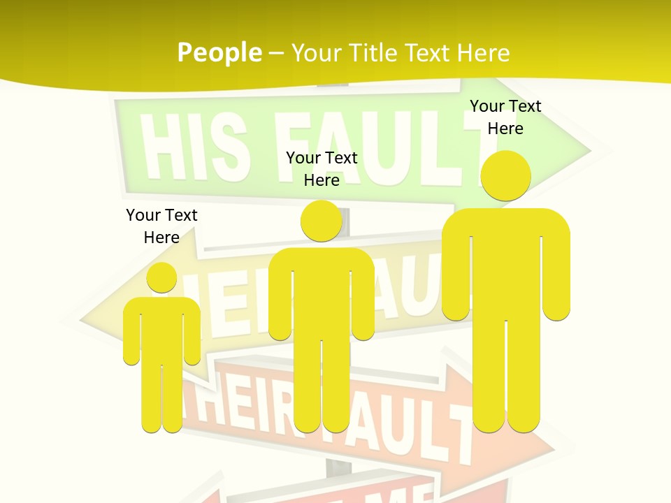 White Closeup Senior PowerPoint Template