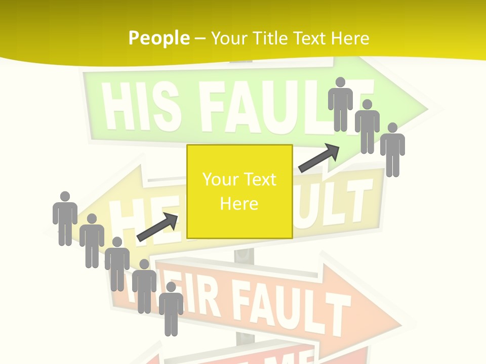 White Closeup Senior PowerPoint Template