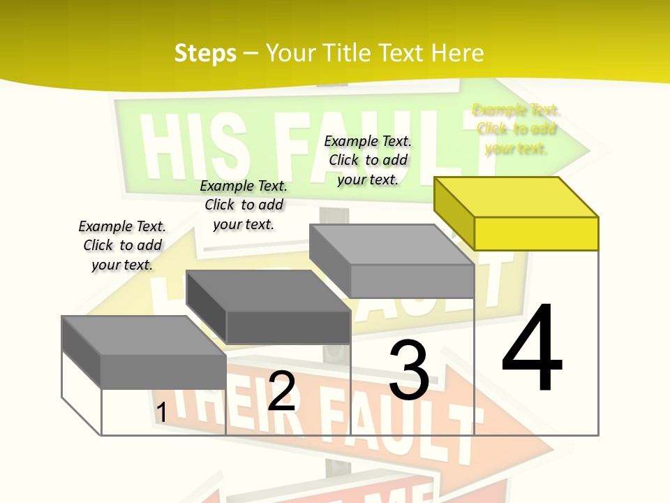 White Closeup Senior PowerPoint Template