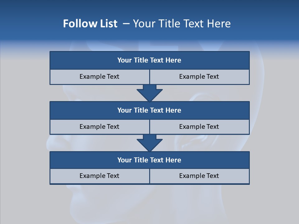 Young Finger Background PowerPoint Template